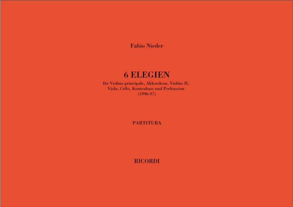6 Elegien